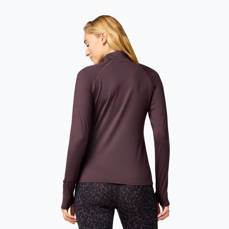 Bluză de alergare pentru femei Brooks Dash 1/2 Zip 3.0 brown 2