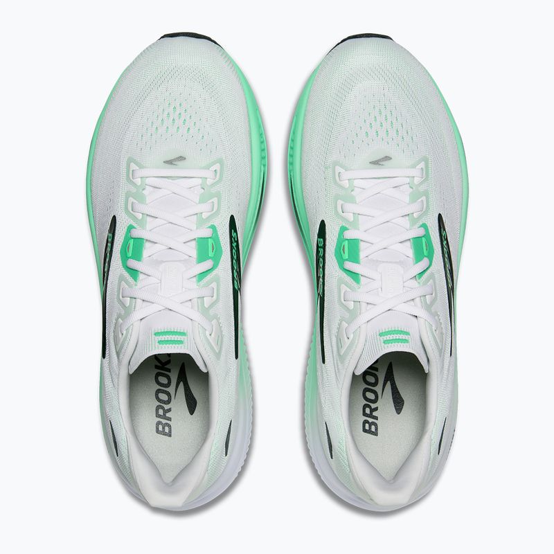 Încălțăminte de alergare pentru bărbați Brooks Ghost 18 white/spring bud/spruce 4