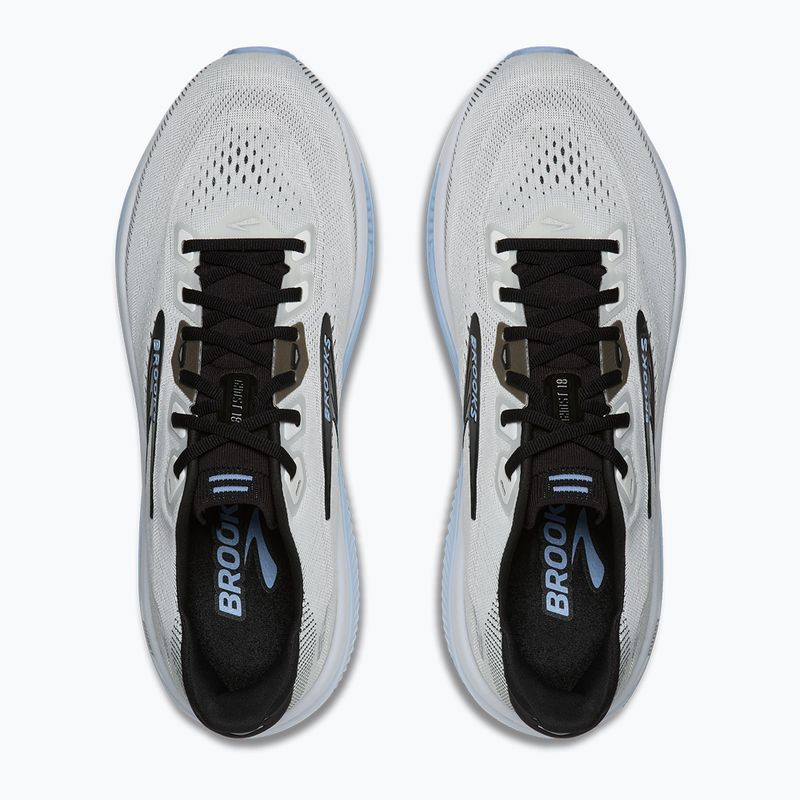 Încălțăminte de alergare pentru bărbați Brooks Ghost 18 white/black/open air 5