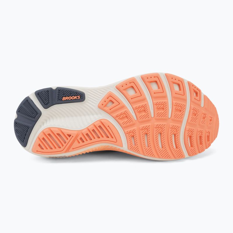 Încălțăminte de alergare pentru femei Brooks Ghost 18 star white/cyber peach/grey 4