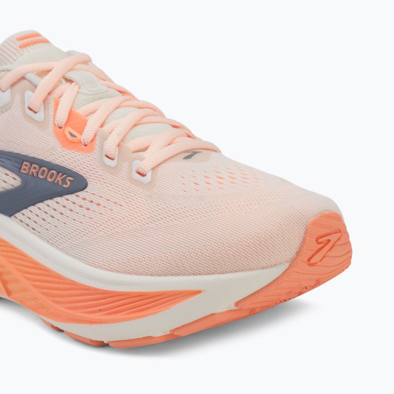 Încălțăminte de alergare pentru femei Brooks Ghost 18 star white/cyber peach/grey 7