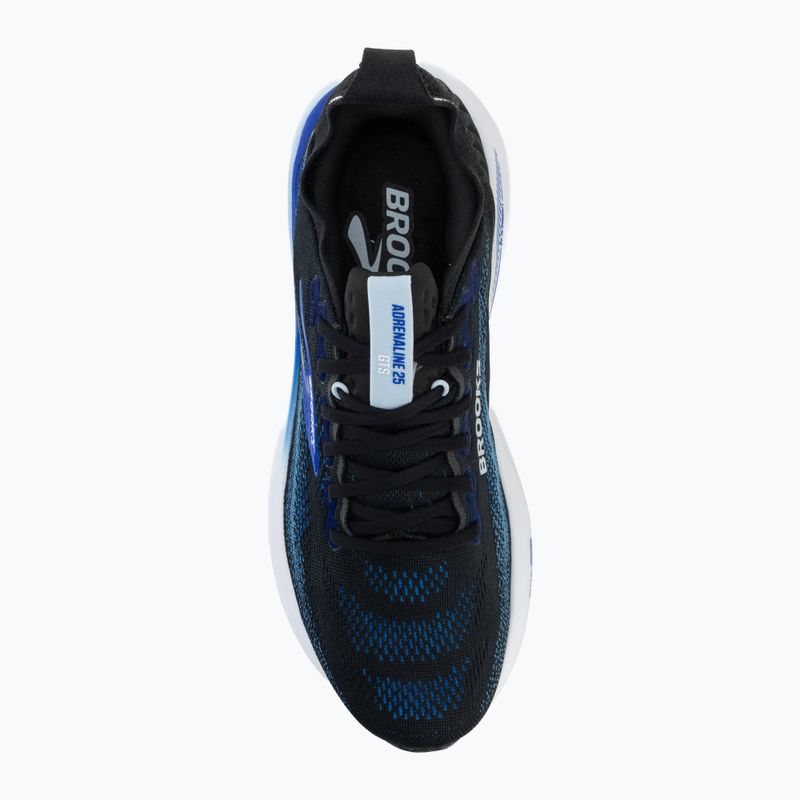 Încălțăminte de alergare pentru bărbați Brooks Adrenaline GTS 25 black/blue/nantucket breeze 5