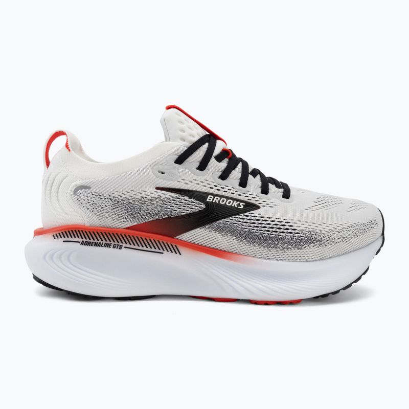 Încălțăminte de alergare pentru bărbați Brooks Adrenaline GTS 25 white/black/red 2