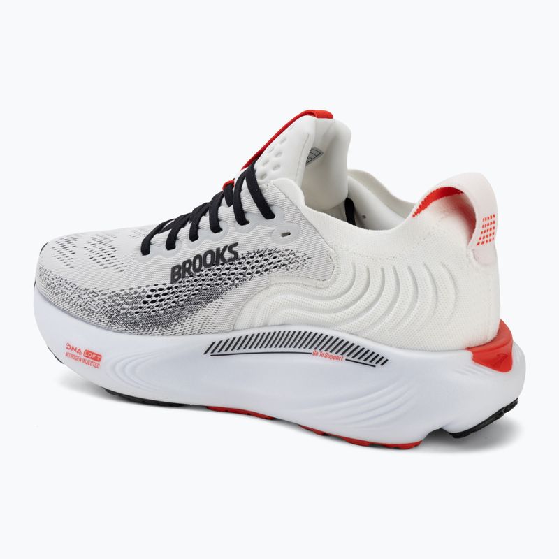 Încălțăminte de alergare pentru bărbați Brooks Adrenaline GTS 25 white/black/red 3