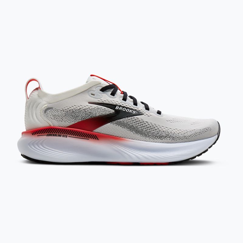 Încălțăminte de alergare pentru bărbați Brooks Adrenaline GTS 25 white/black/red 2
