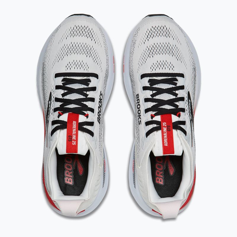 Încălțăminte de alergare pentru bărbați Brooks Adrenaline GTS 25 white/black/red 5