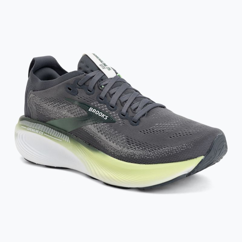 Încălțăminte de alergare pentru bărbați Brooks Adrenaline GTS 25 grey/paradise green/spruce