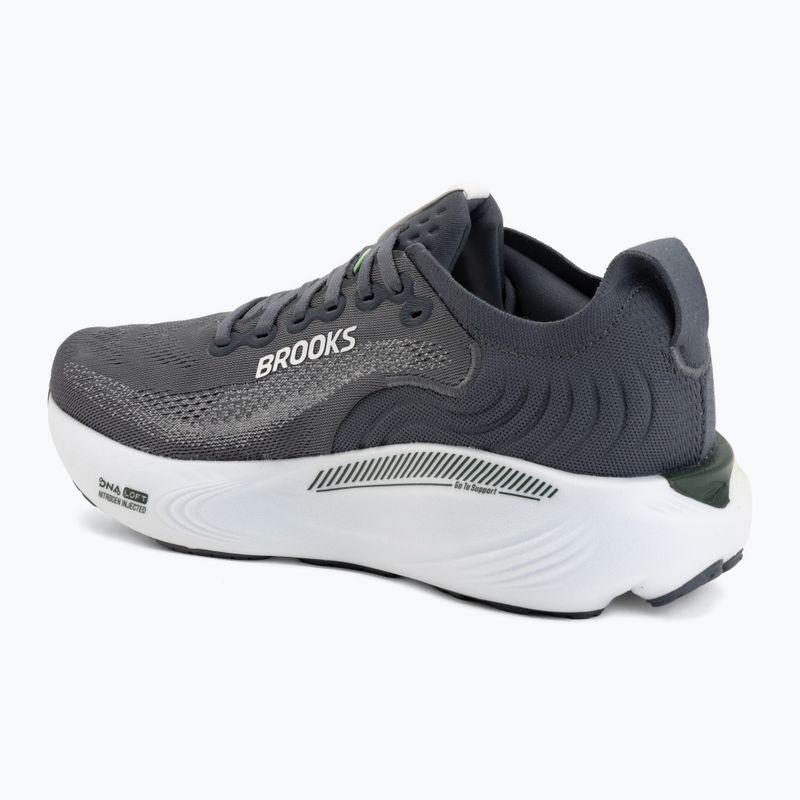 Încălțăminte de alergare pentru bărbați Brooks Adrenaline GTS 25 grey/paradise green/spruce 3
