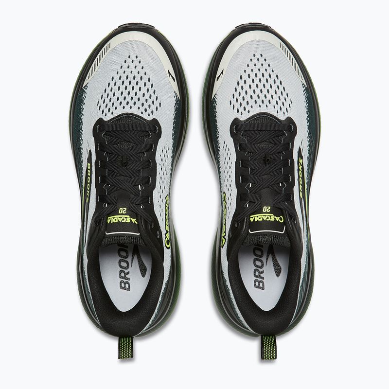 Încălțăminte de alergare pentru bărbați Brooks Cascadia 20 grey/black/nightlife 4