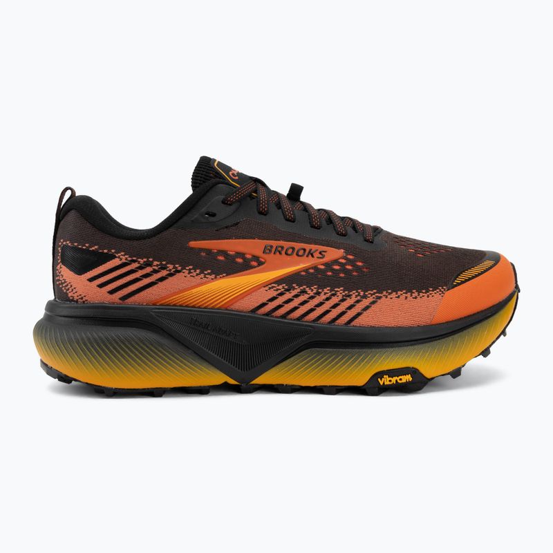 Încălțăminte de alergare pentru bărbați Brooks Cascadia 20 black/tigerlily/orange 2