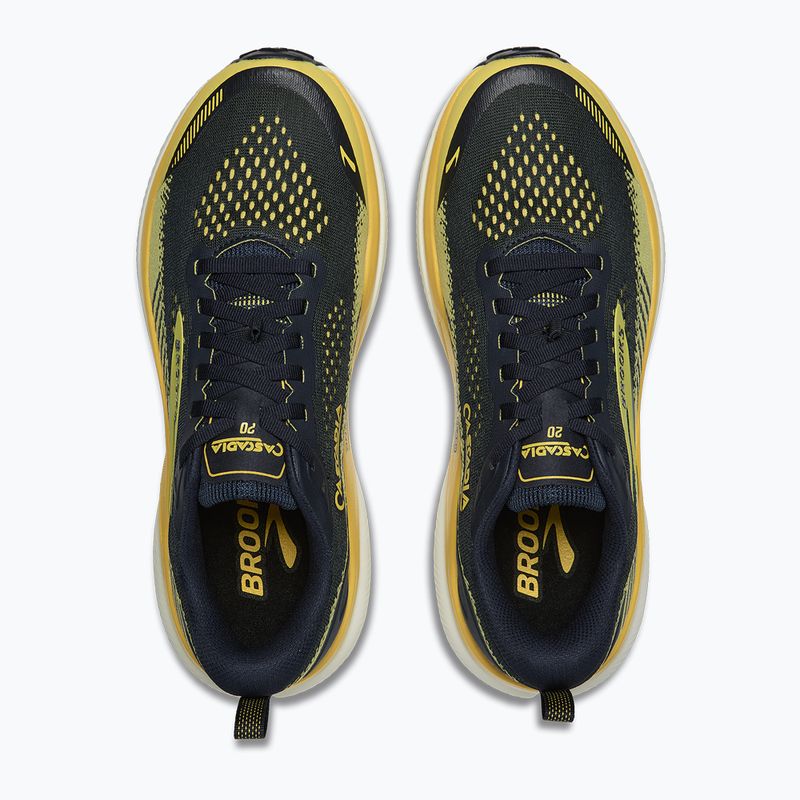 Încălțăminte de alergare pentru bărbați Brooks Cascadia 20 navy/nightlife/grey 4
