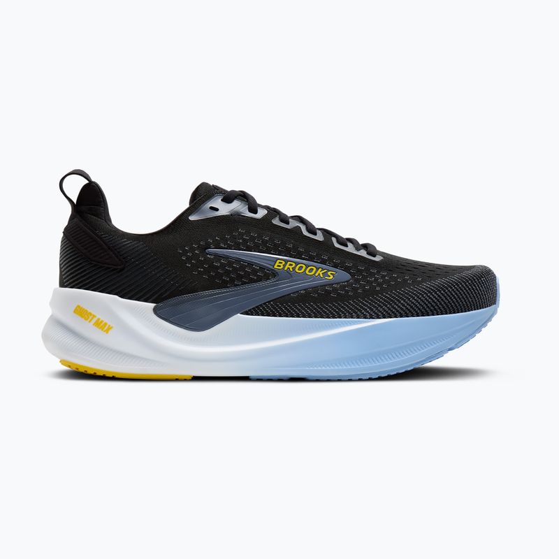 Încălțăminte de alergare pentru bărbați Brooks Ghost Max 4 black/folkstone/open air 2