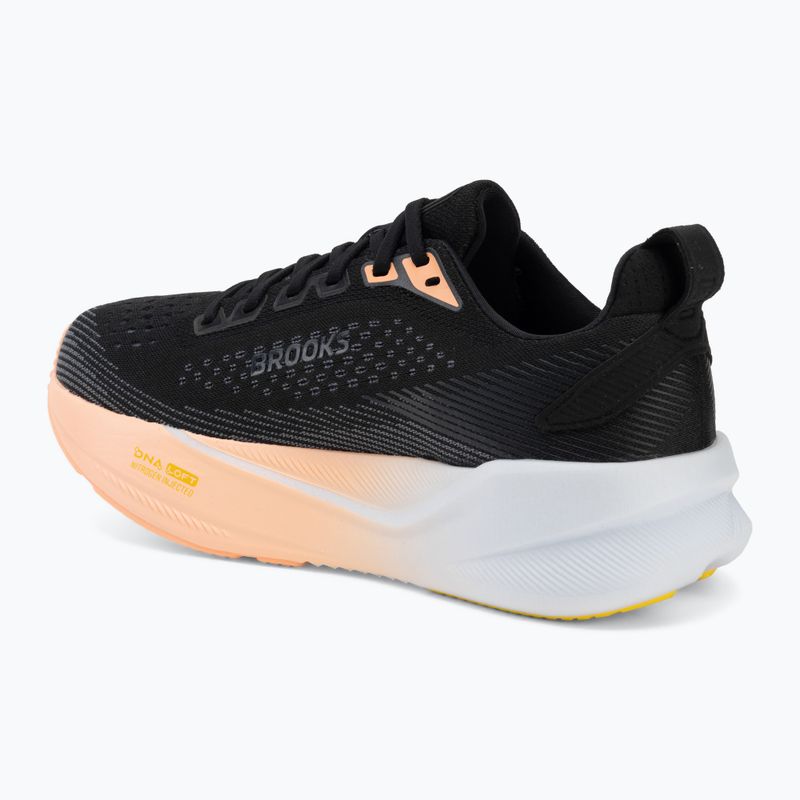 Încălțăminte de alergare pentru femei Brooks Ghost Max 4 black/folkstone/cyber peach 3