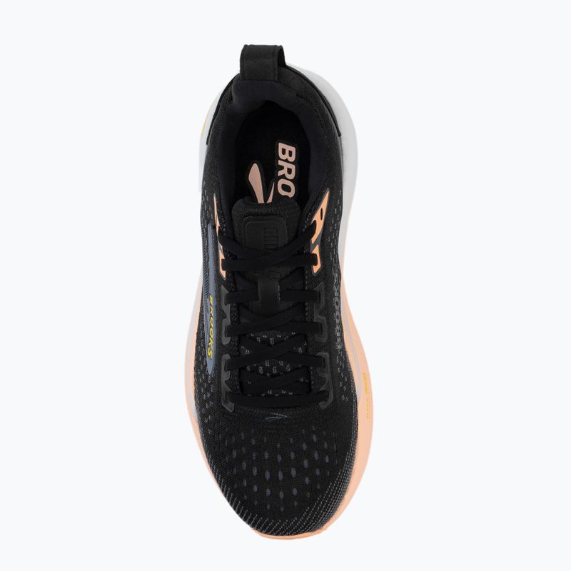 Încălțăminte de alergare pentru femei Brooks Ghost Max 4 black/folkstone/cyber peach 5