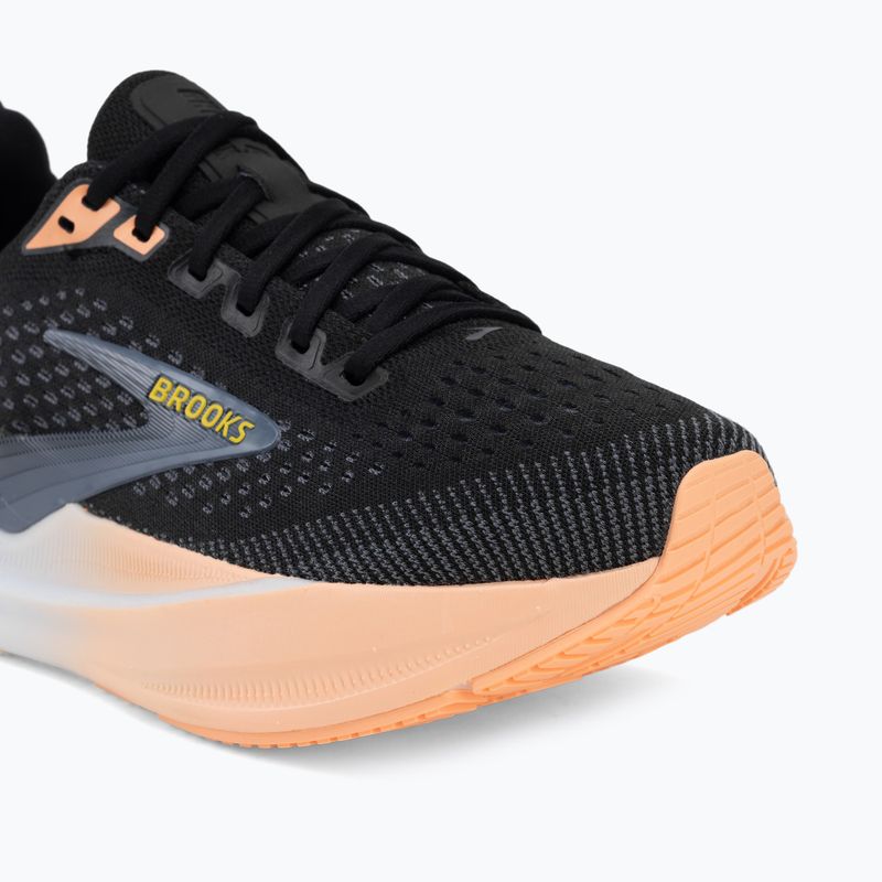 Încălțăminte de alergare pentru femei Brooks Ghost Max 4 black/folkstone/cyber peach 7