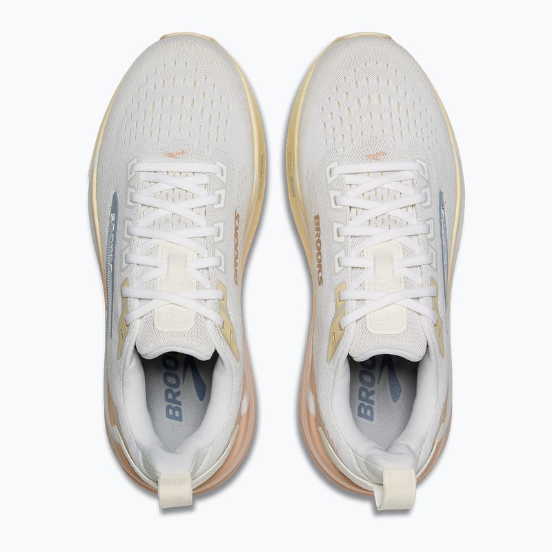 Încălțăminte de alergare pentru femei Brooks Ghost Max 4 white/rose/rutabaga 5