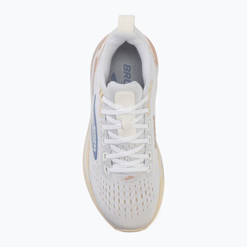 Încălțăminte de alergare pentru femei Brooks Ghost Max 4 white/rose/rutabaga 5