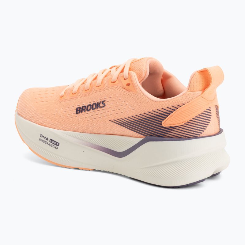 Încălțăminte de alergare pentru femei Brooks Ghost Max 4 cyber peach/grape/bluewash 3