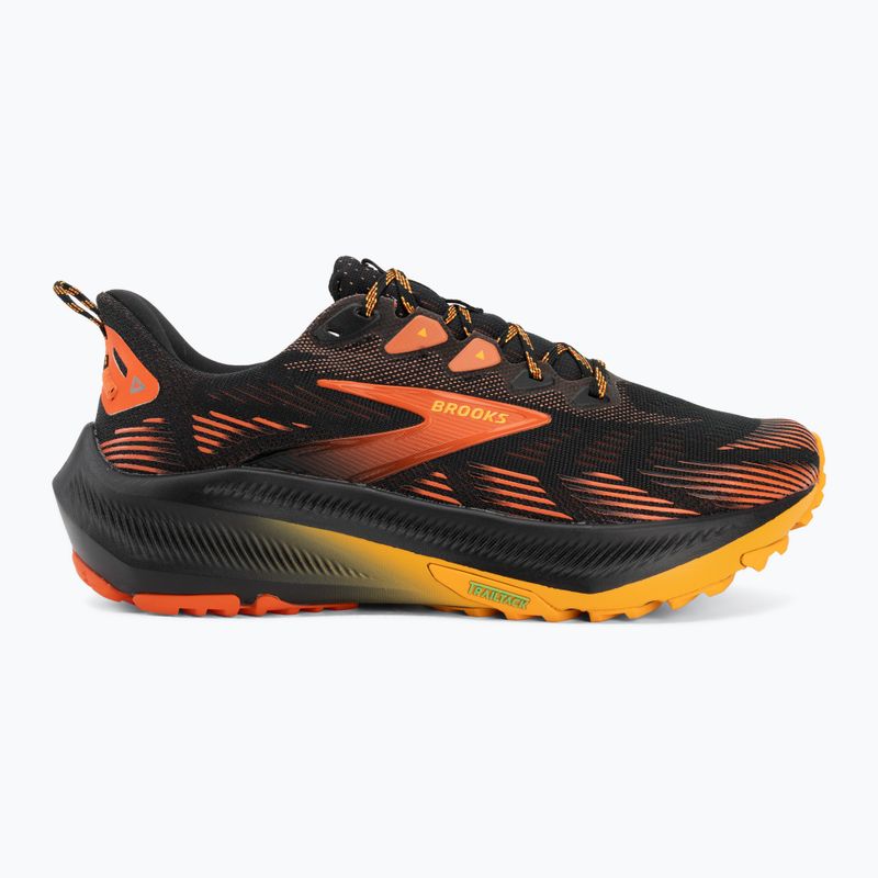Încălțăminte de alergare pentru bărbați Brooks Ghost Trail black/red/orange 2