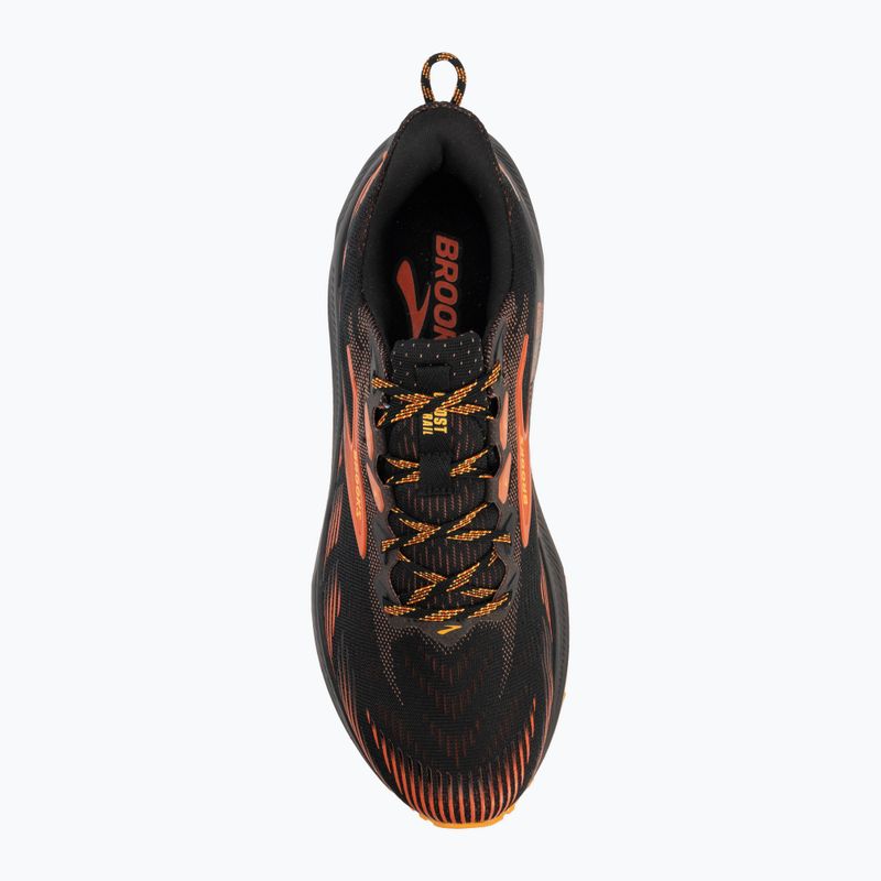 Încălțăminte de alergare pentru bărbați Brooks Ghost Trail black/red/orange 5