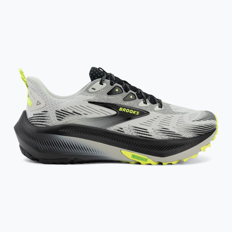 Încălțăminte de alergare pentru bărbați Brooks Ghost Trail grey/black/nightlife 2