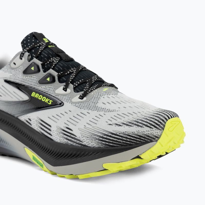 Încălțăminte de alergare pentru bărbați Brooks Ghost Trail grey/black/nightlife 7