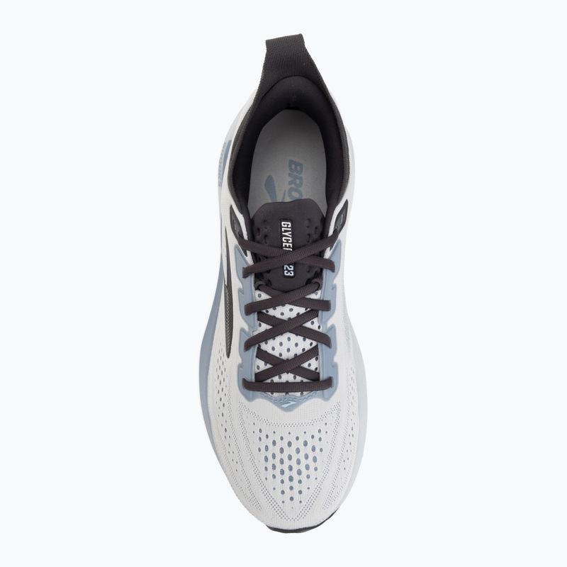 Încălțăminte de alergare pentru bărbați Brooks Glycerin 23 white/rain/baltic sea 5