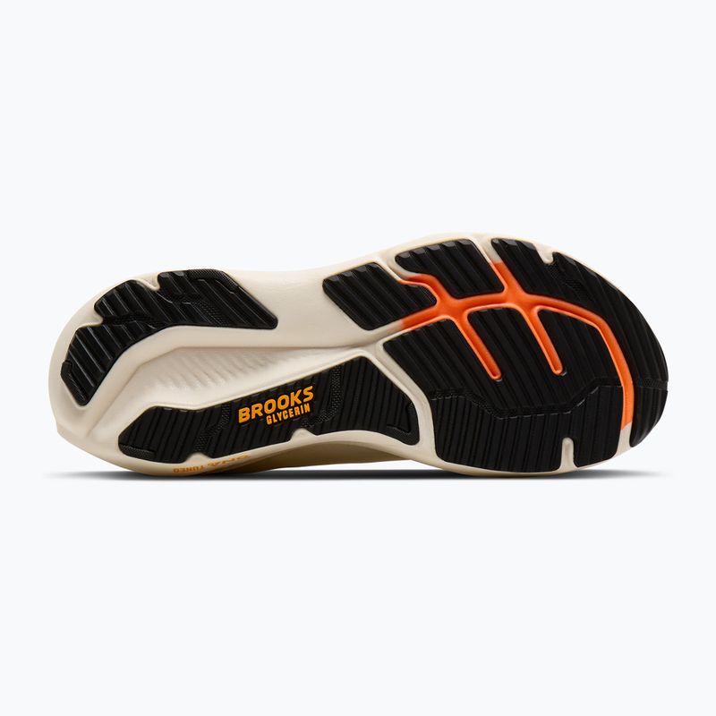 Încălțăminte de alergare pentru bărbați Brooks Glycerin 23 arctic wolf/angora/orange 4