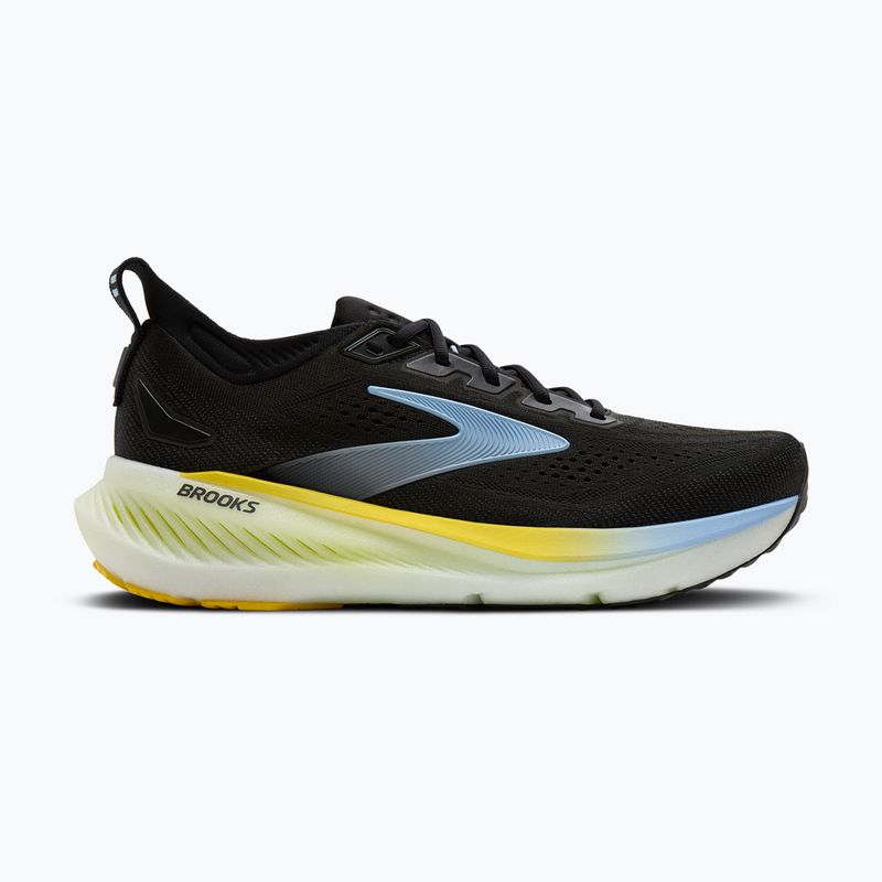 Încălțăminte de alergare pentru bărbați Brooks Glycerin 23 black/cyber yellow/nightlife 2