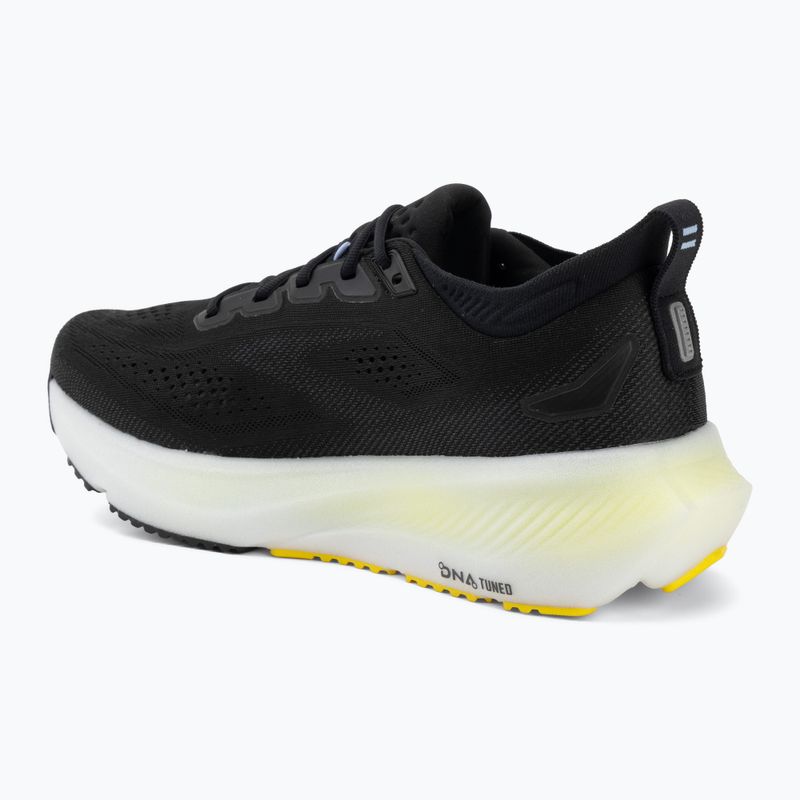 Încălțăminte de alergare pentru bărbați Brooks Glycerin 23 black/cyber yellow/nightlife 3