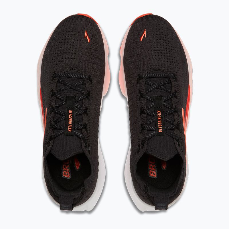 Încălțăminte de alergare pentru bărbați Brooks Glycerin Flex black/orange 5