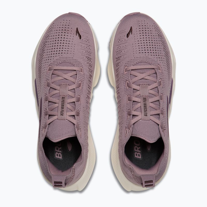 Încălțăminte de alergare pentru femei Brooks Glycerin Flex rose/raisin/metallic 5