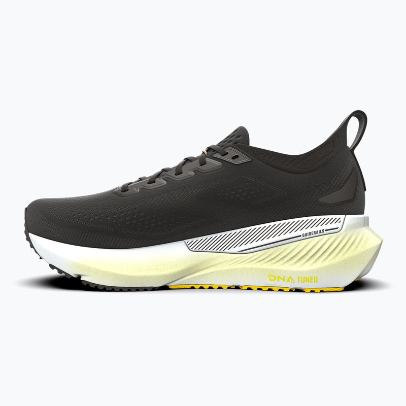 Încălțăminte de alergare pentru bărbați Brooks Glycerin GTS 23 black/cyber yellow/nightlife 3