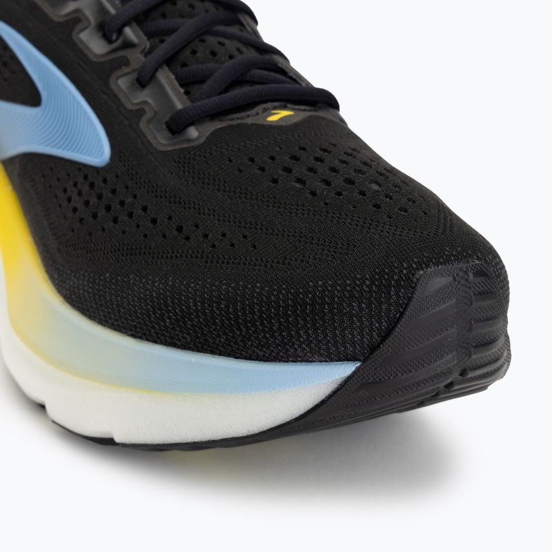 Încălțăminte de alergare pentru bărbați Brooks Glycerin GTS 23 black/cyber yellow/nightlife 7
