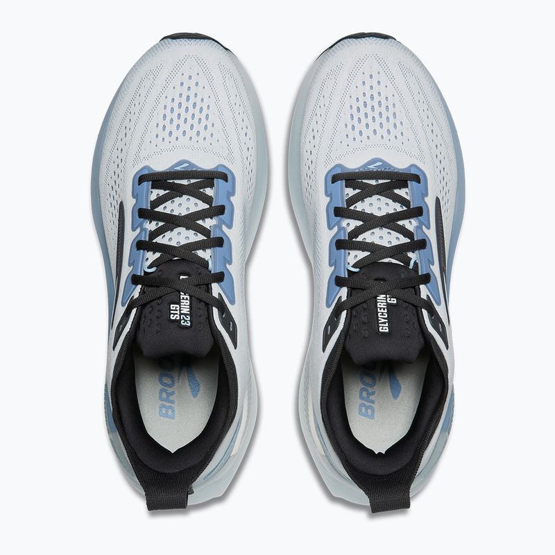 Încălțăminte de alergare pentru bărbați Brooks Glycerin GTS 23 white/rain/baltic sea 5