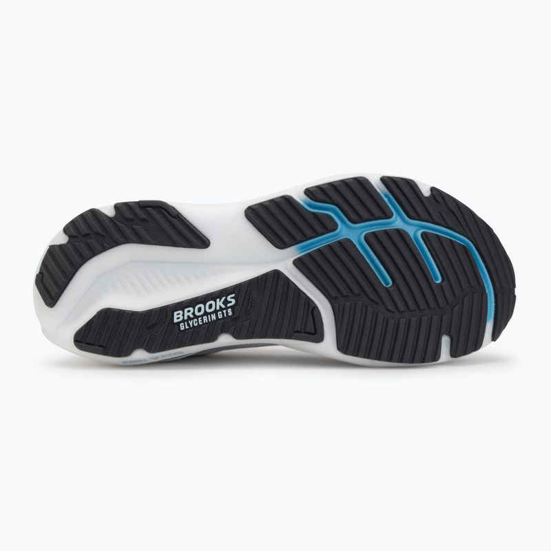Încălțăminte de alergare pentru bărbați Brooks Glycerin GTS 23 white/rain/baltic sea 4