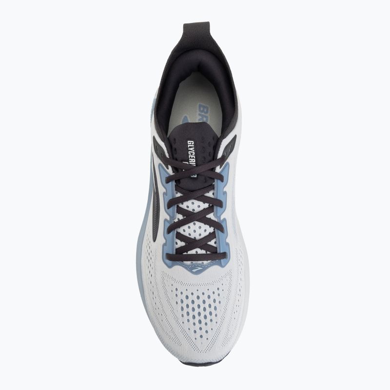Încălțăminte de alergare pentru bărbați Brooks Glycerin GTS 23 white/rain/baltic sea 5