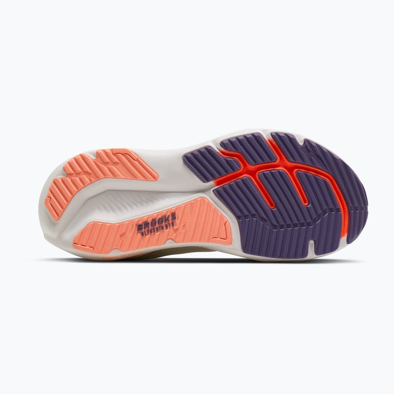 Încălțăminte de alergare pentru femei Brooks Glycerin GTS 23 white/mulled grape/clear 4