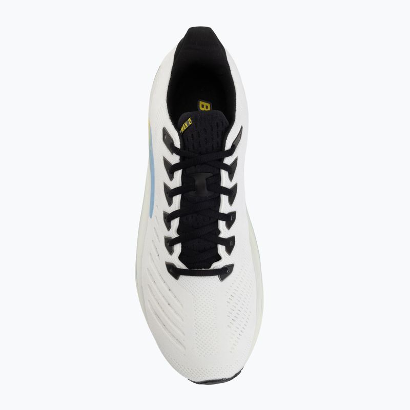 Încălțăminte de alergare pentru bărbați Brooks Glycerin Max 2 bright white/black/nightlife 5