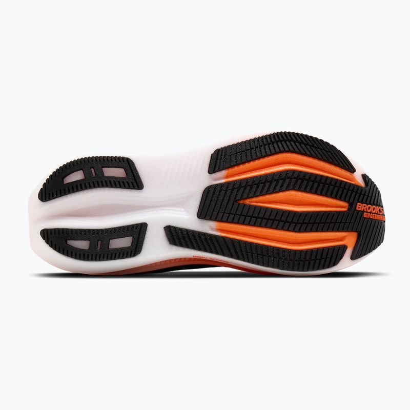 Încălțăminte de alergare pentru bărbați Brooks Glycerin Max 2 black/tigerlilly/orange 4