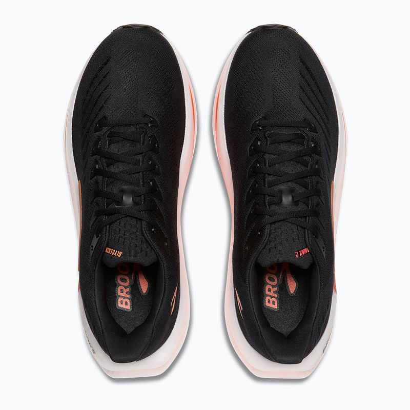 Încălțăminte de alergare pentru bărbați Brooks Glycerin Max 2 black/tigerlilly/orange 5