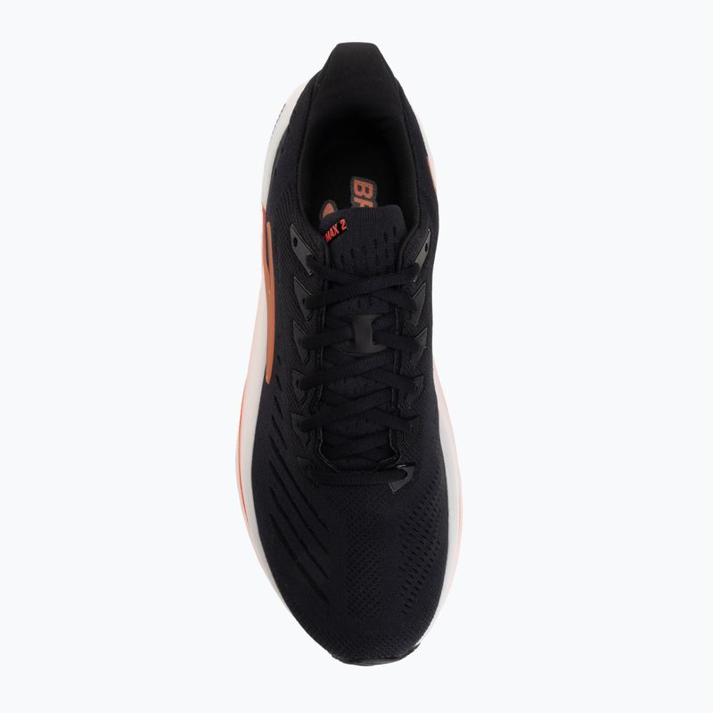 Încălțăminte de alergare pentru bărbați Brooks Glycerin Max 2 black/tigerlilly/orange 5