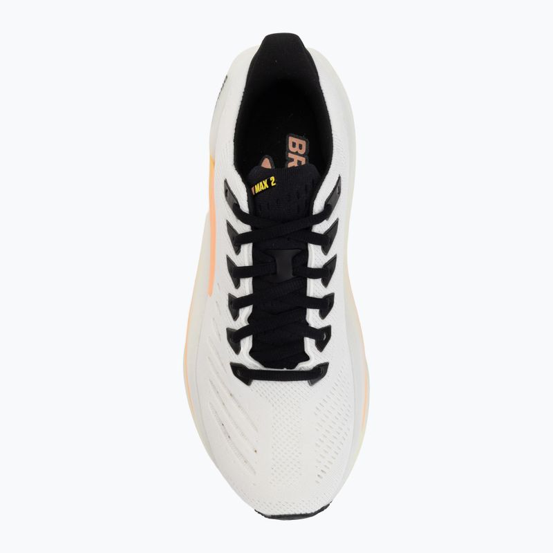 Încălțăminte de alergare pentru femei Brooks Glycerin Max 2 white/cyber yellow/nightlife 5