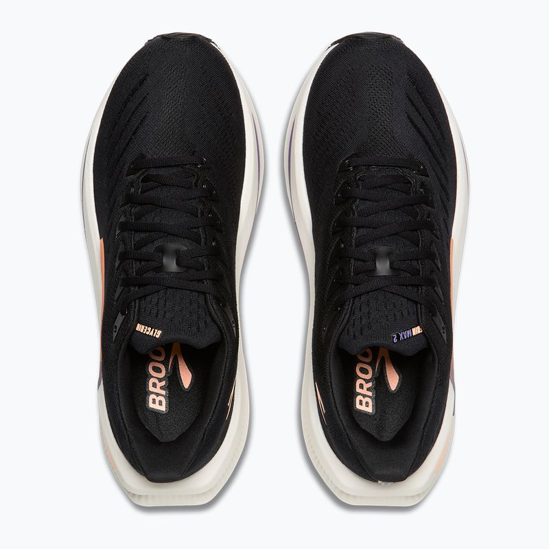 Încălțăminte de alergare pentru femei Brooks Glycerin Max 2 black/peach/clear 5