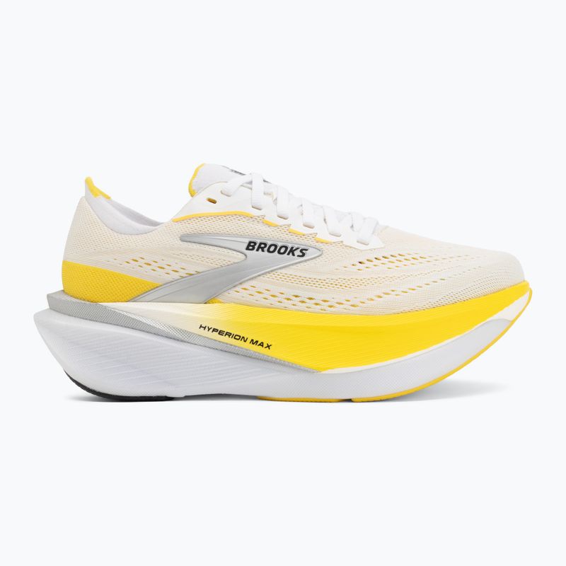 Încălțăminte de alergare pentru femei Brooks Hyperion Max 4 white/cyber yellow/black 2