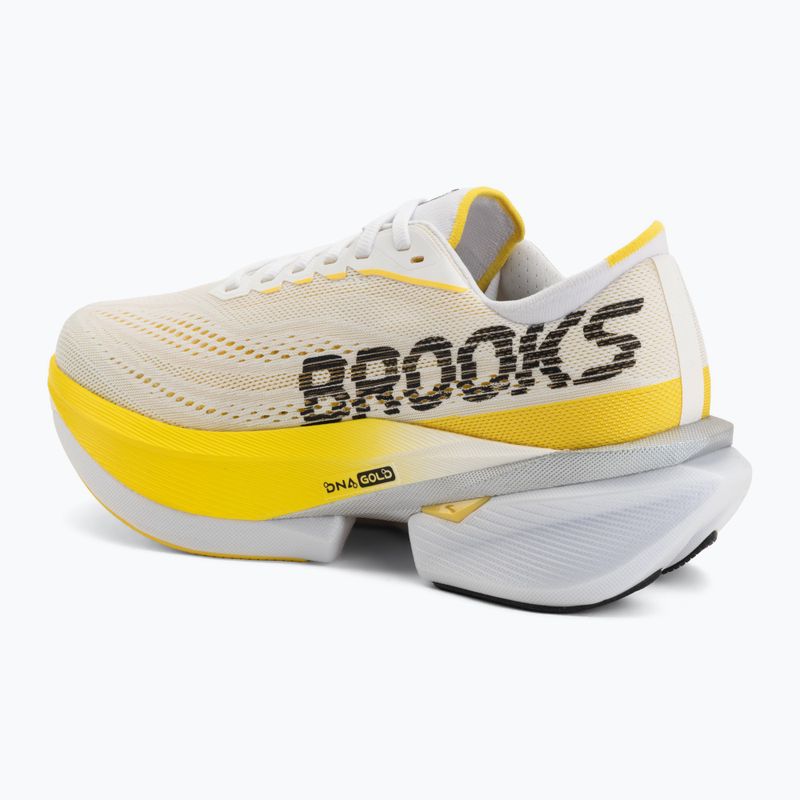 Încălțăminte de alergare pentru femei Brooks Hyperion Max 4 white/cyber yellow/black 3
