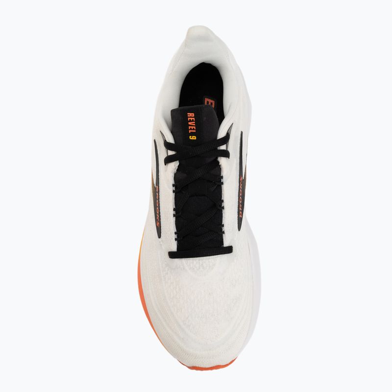 Încălțăminte de alergare pentru bărbați Brooks Revel 9 white/orange/black 5