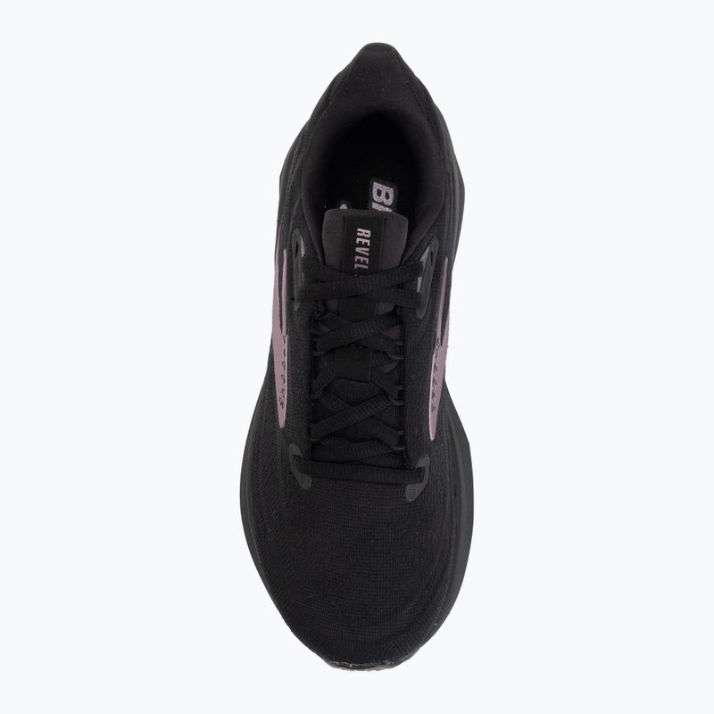 Încălțăminte de alergare pentru femei Brooks Revel 9 black/black/rose gold 5