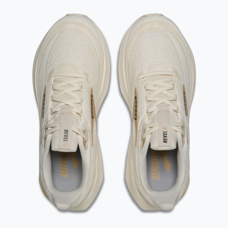 Încălțăminte de alergare pentru femei Brooks Revel 9 arctic wolf/coconut/black 5