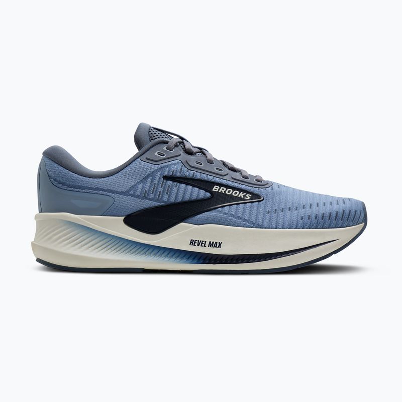 Încălțăminte de alergare pentru bărbați Brooks Revel Max rain washed/grey/navy 2